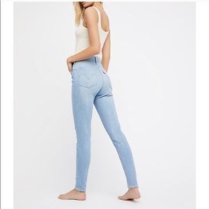 Free People Mile High Super Skinny Jeans